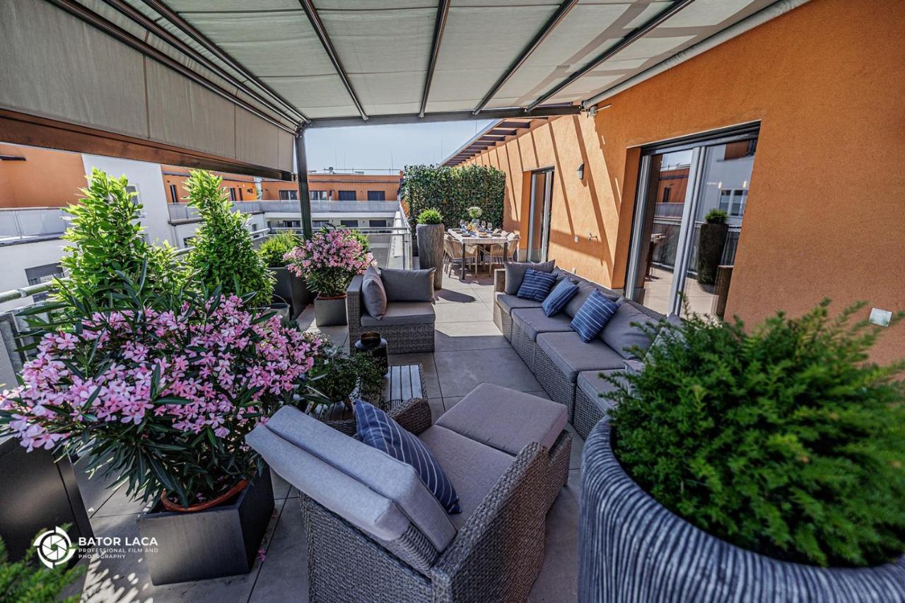 Bükk Penthouse, panoráma jacuzzival Apartamento Miskolc Exterior foto